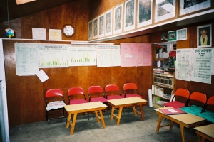 Khumjung school classroom