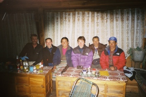 A great night at the Gompa Lodge in Khumjung