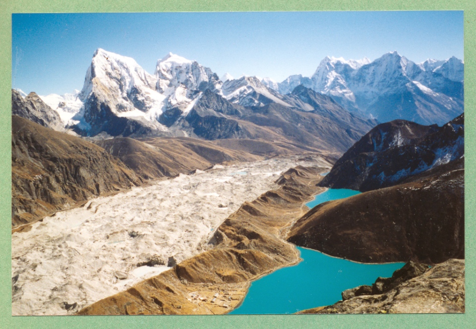 The spectacular view from Gokyo Ri