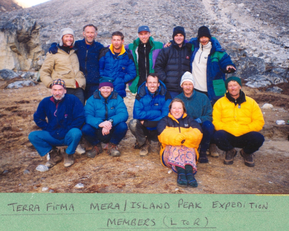 The Island / Mera Peak team
