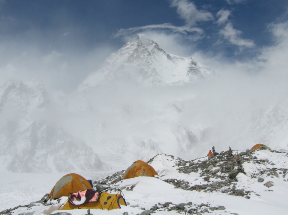 K2 after an overnight snow storm