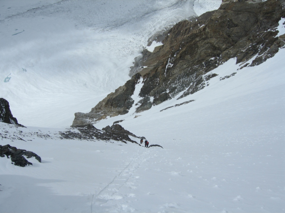 Slopes leading to Camp 1 on K2