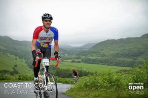 Mark- my riding partner on the C2C in a Day ride