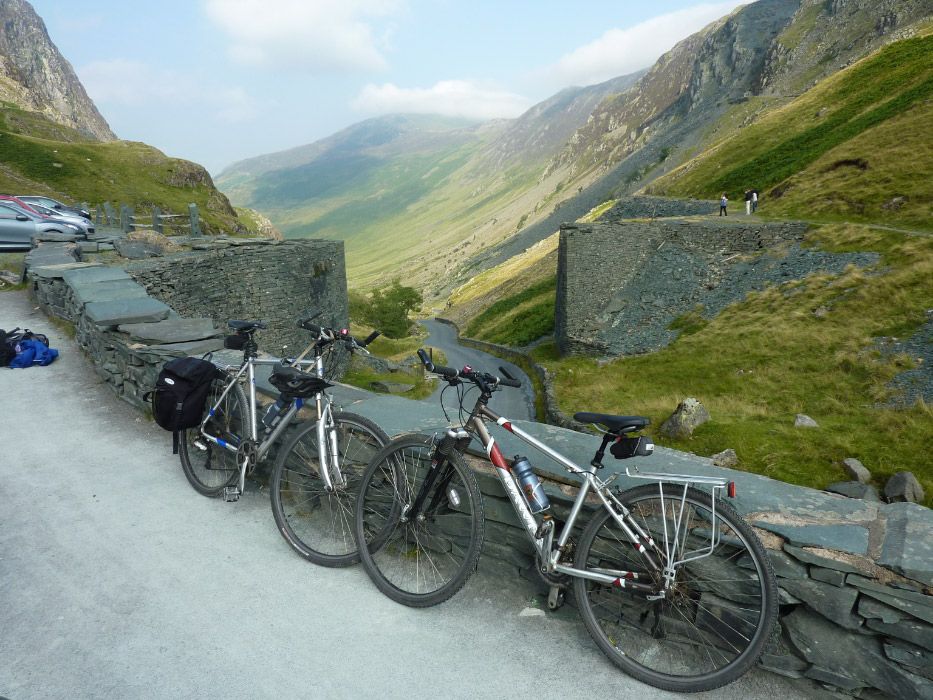 Honister Pass - the road to Buttermere