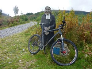 The " Wee Minister" on the trail down to Spean Bridge