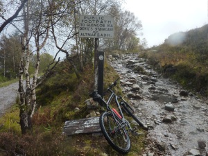 The Devil`s Staircase, Kinlochleven side