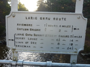 Cairngorm Club Footbridge inscription