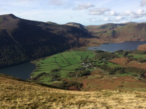 View from Robinson towards Buttermere and Crummock Water