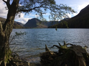 Buttermere with Fleetwith Pike in the distance