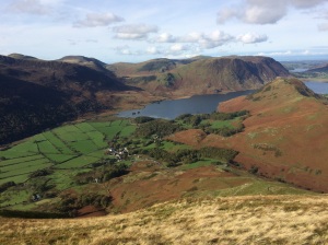 View from Robinson towards Buttermere and Crummock Water
