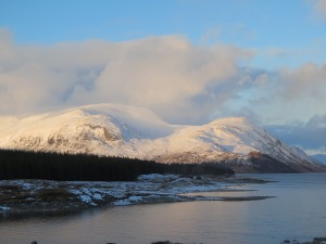 Ben Alder and Beinn Bheoil from the South (photo, Mick Tighe)